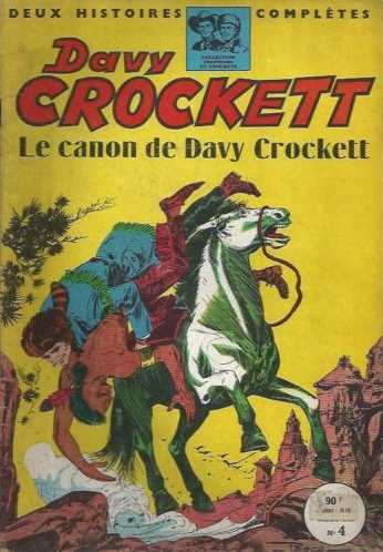 Une Couverture de la Série Davy Crockett